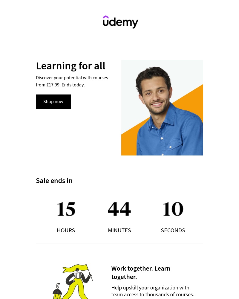 Udemy - Sale ends today! Shop now to get courses from £17.99.