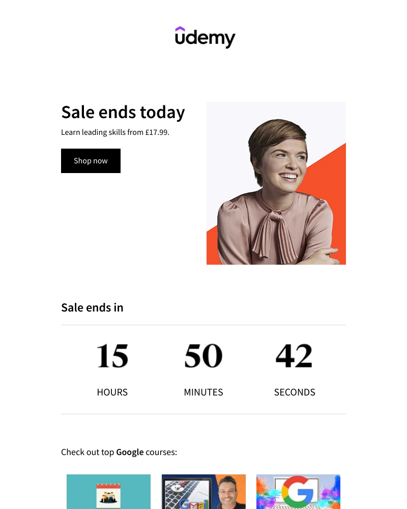 Udemy - Sale ends tonight — courses as low as £17.99