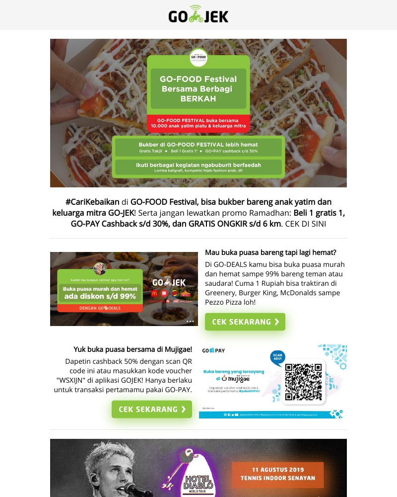 Go-Jek - Sambil nunggu buka puasa, yuk cek keseruan yang satu ini!