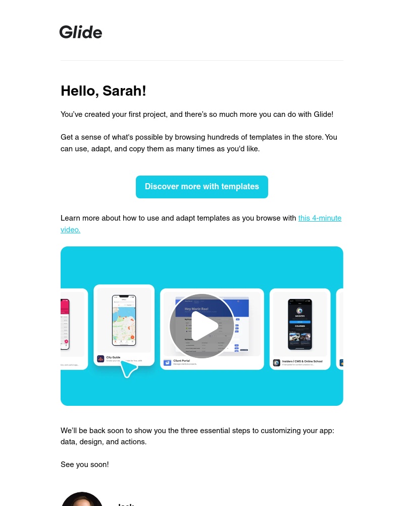 Glide - Sarah, what can you do with Glide!?