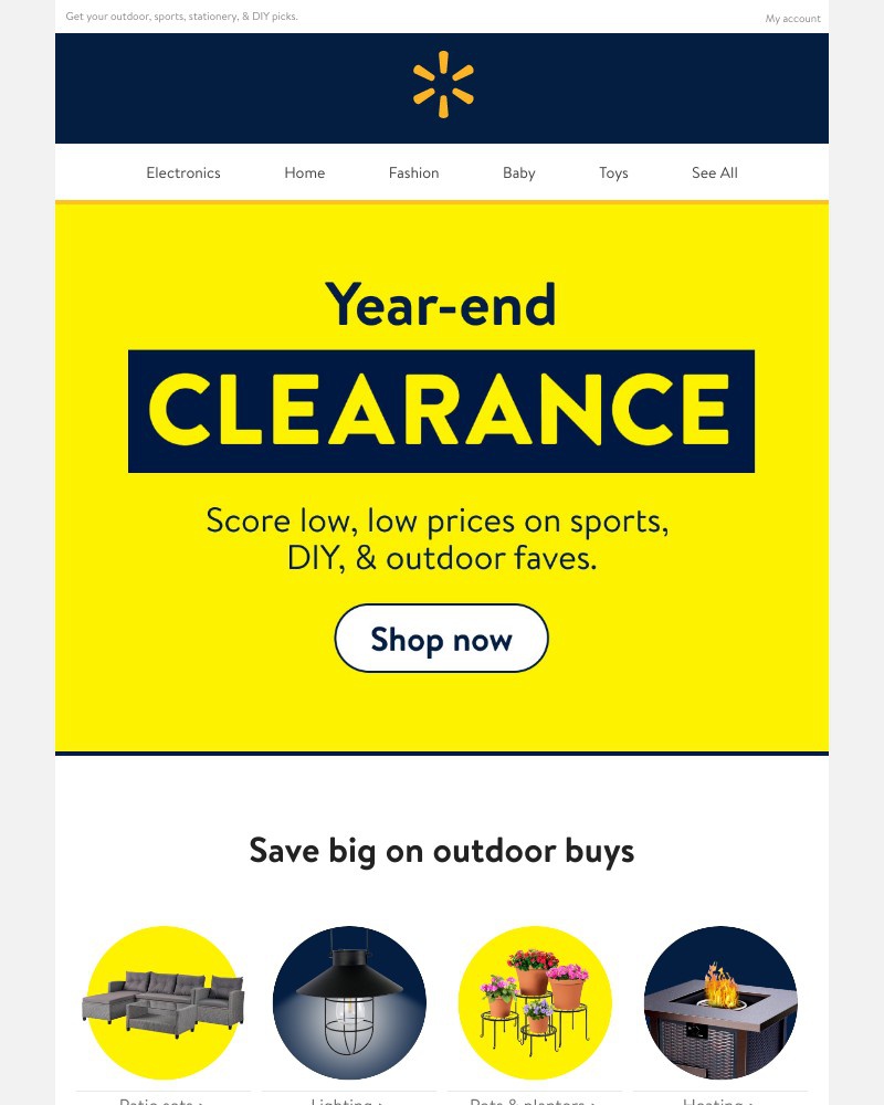 Walmart - β οΈSave BIG at the end-of-year CLEARANCEβ οΈ