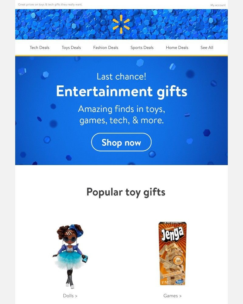 Walmart - Save on toys, games, movies, tech, & more