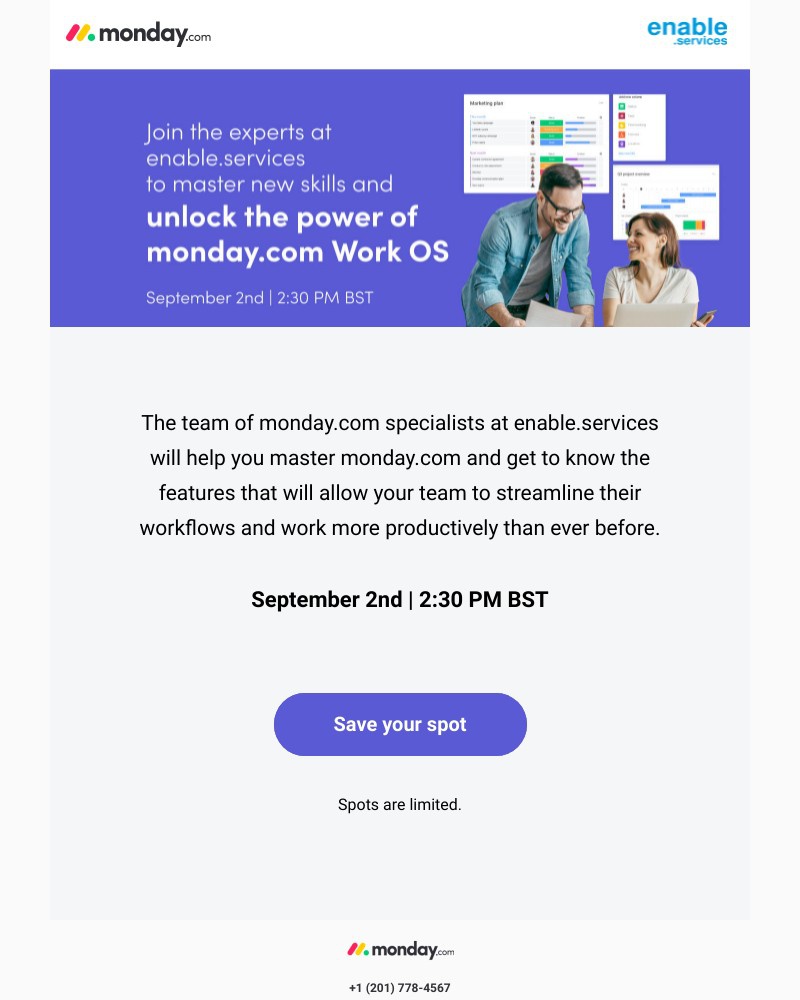 Monday - Save the date: Master monday.com with our team of experts