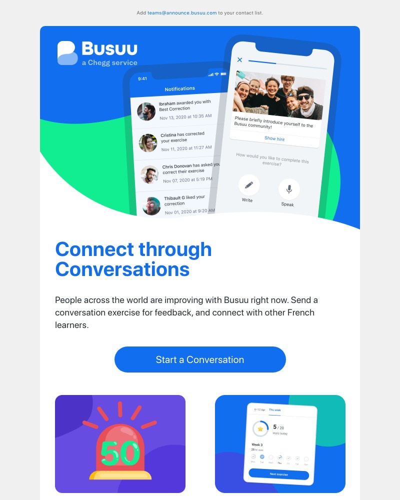 Busuu - Say hello to the Busuu Community π