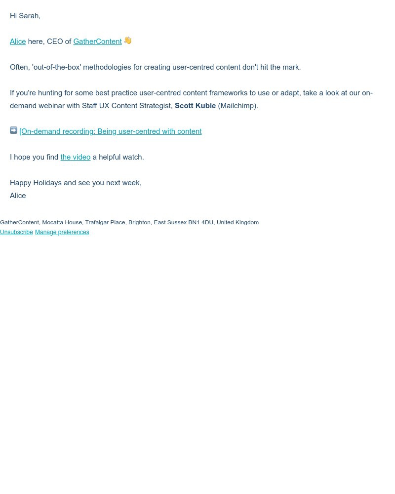GatherContent - Scott Kubie's tips for creating user-centred content