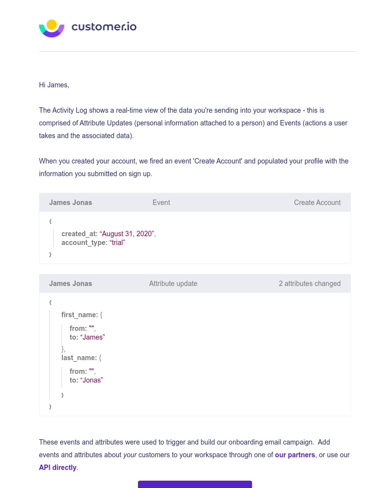 Customer.io - See What Your Users Are Doing