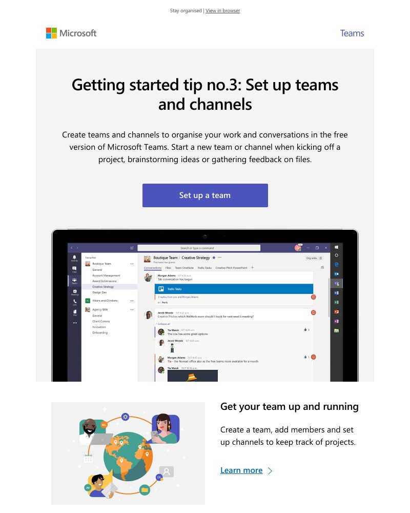 Microsoft Teams - Set up your teams and channels in Teams