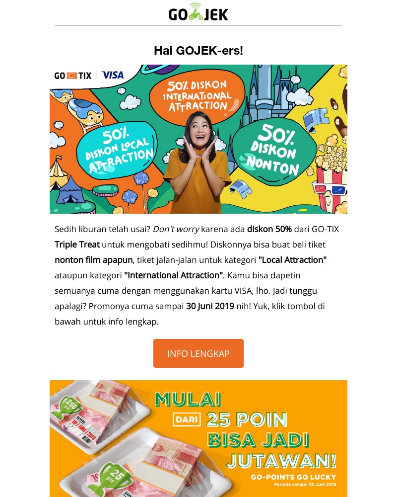 Go-Jek - Siap kembali ke rutinitas? Eitss jangan lupa cek yang satu ini dulu yuk!