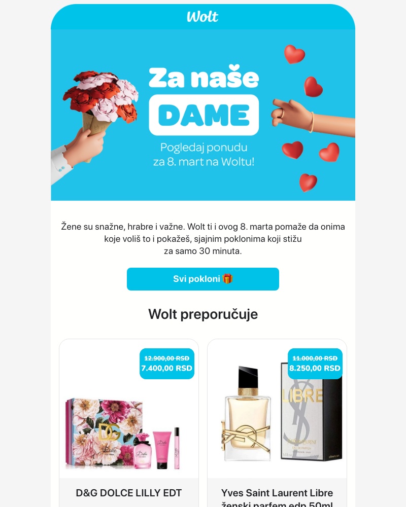 Wolt - Slavimo žene na Woltu! 👩🦳💪🌺