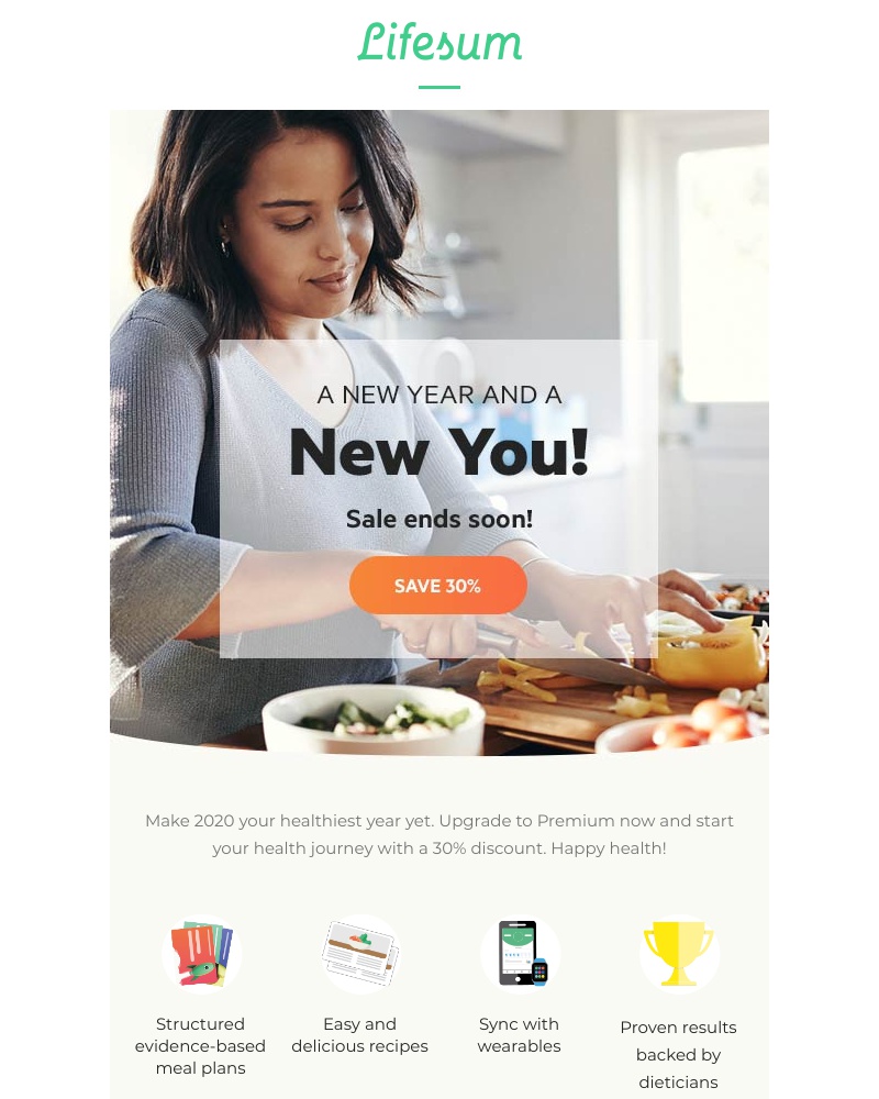 Lifesum - Some help to stick to healthier 2020