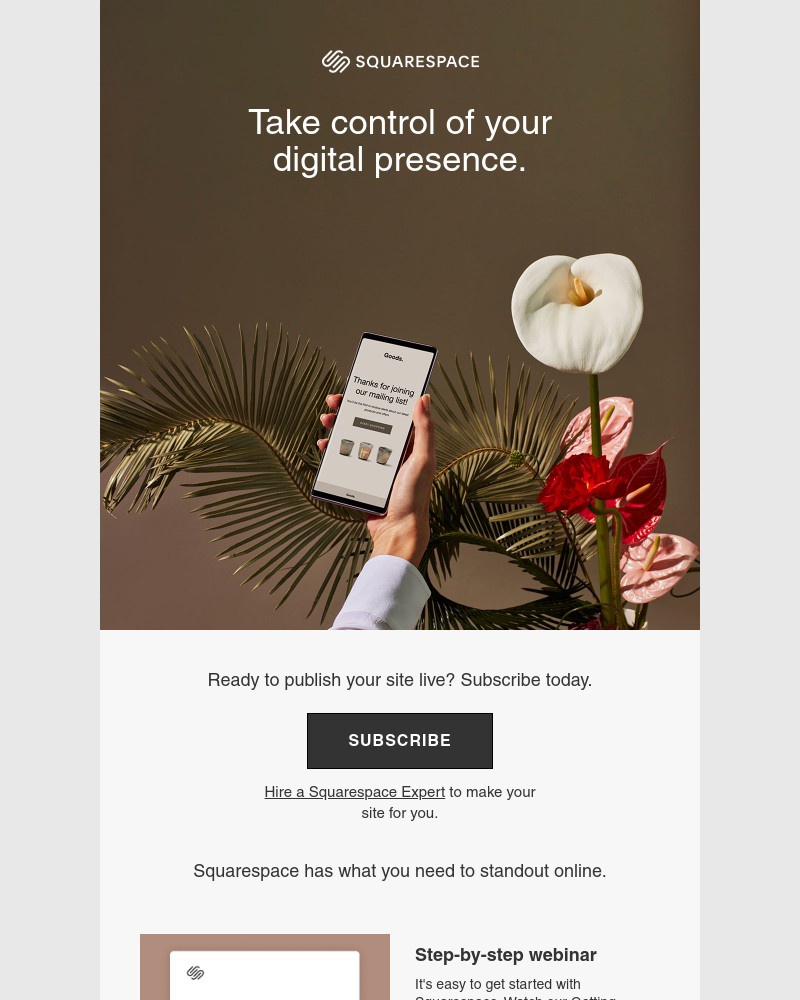 Squarespace - Stand out online with Squarespace