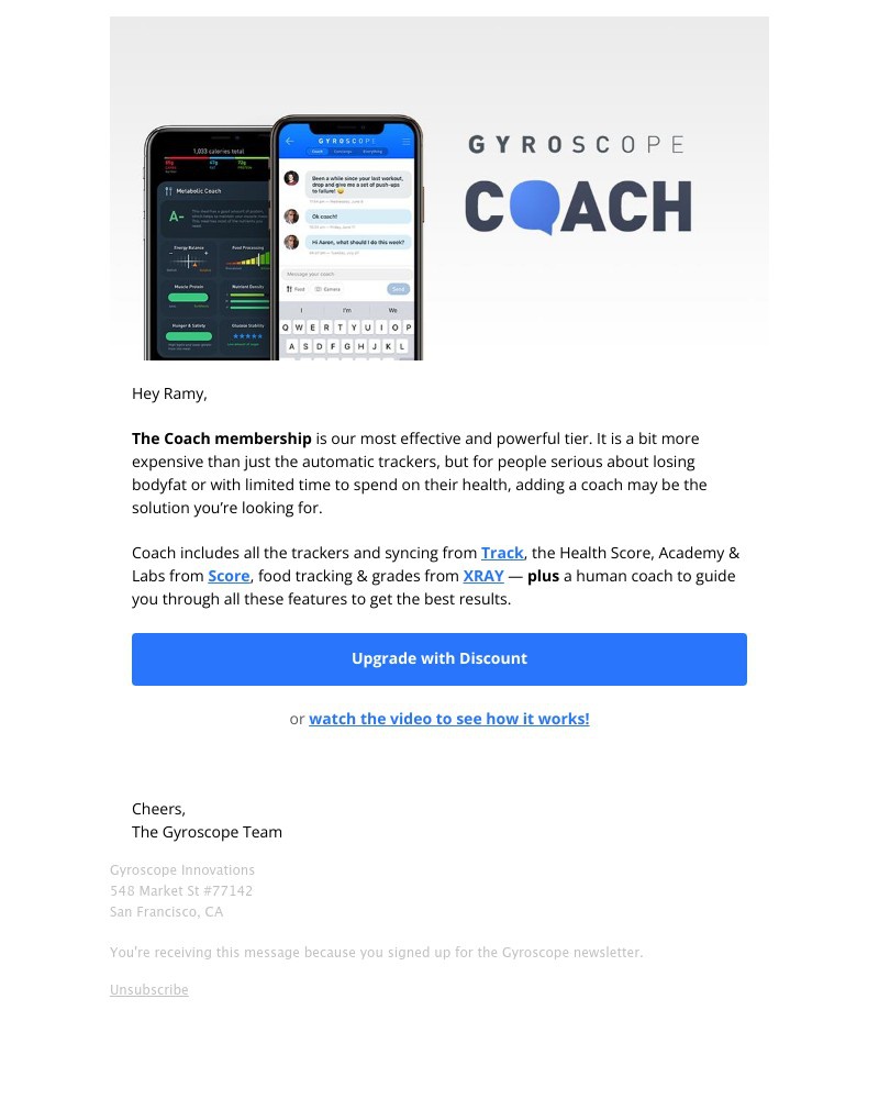 Gyroscope - Start 2022 with a health coach 💪✨