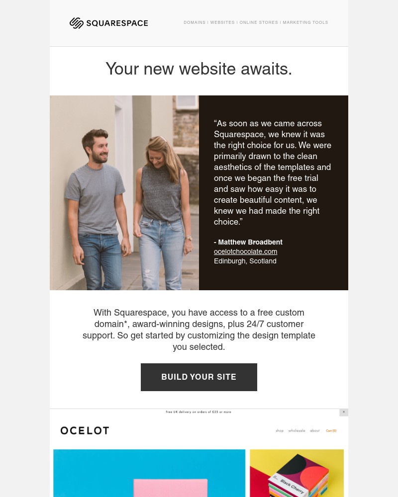 Squarespace - Start building your Squarespace website