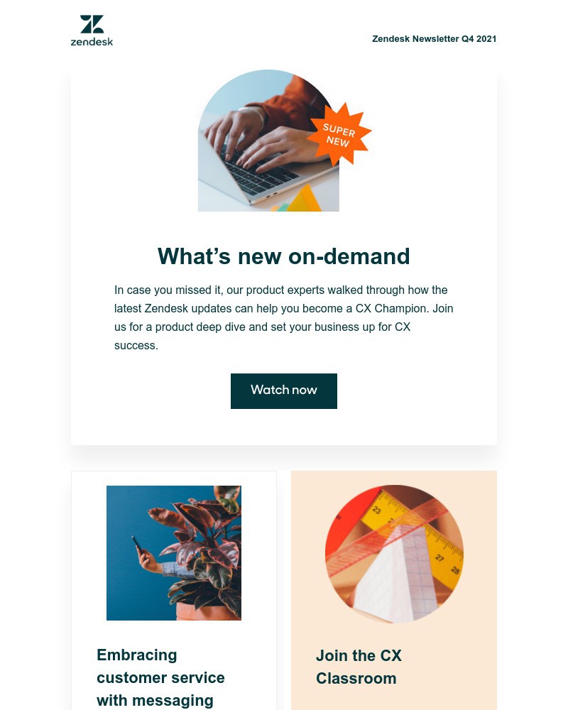 Zendesk - Step into 2022 as a CX Champion