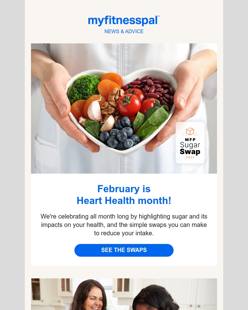 MyFitnessPal - Strategies, recipes, and more to boost heart health