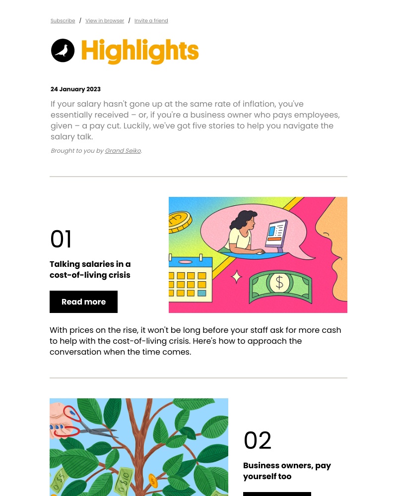 Mailchimp - Talking salary in a cost-of-living crisis