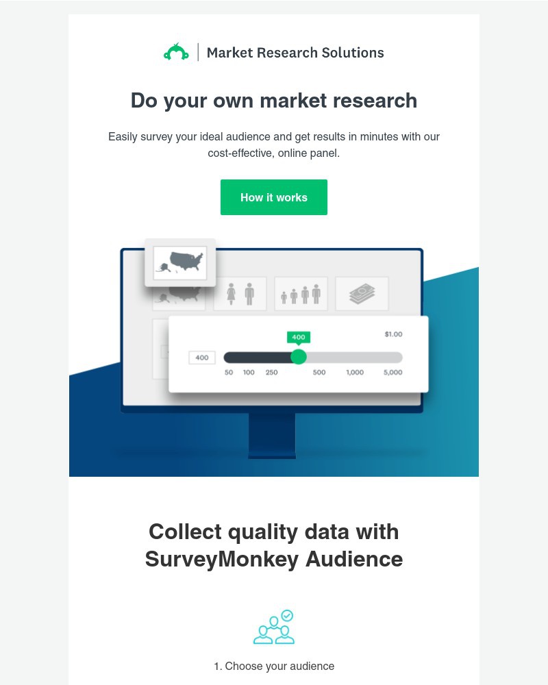 SurveyMonkey - Tap into your target audience in minutes