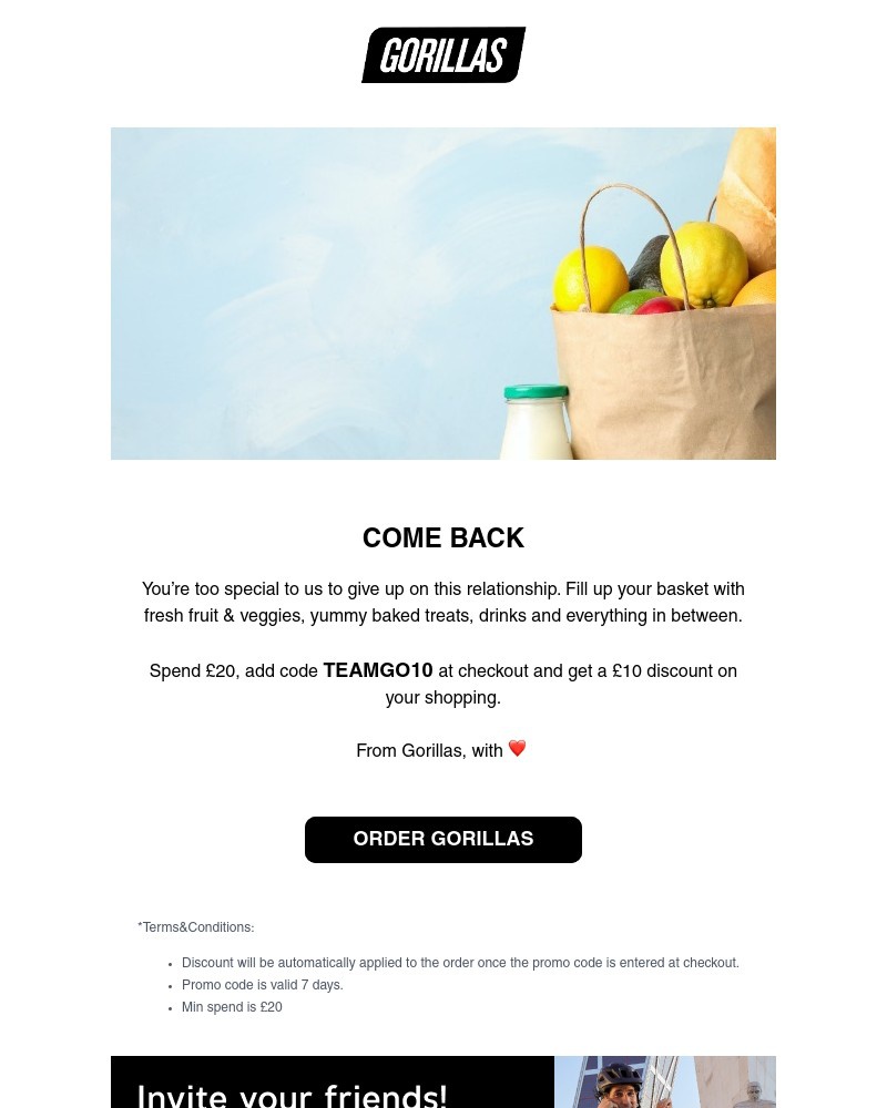 Gorillas - Team Gorillas? 😉