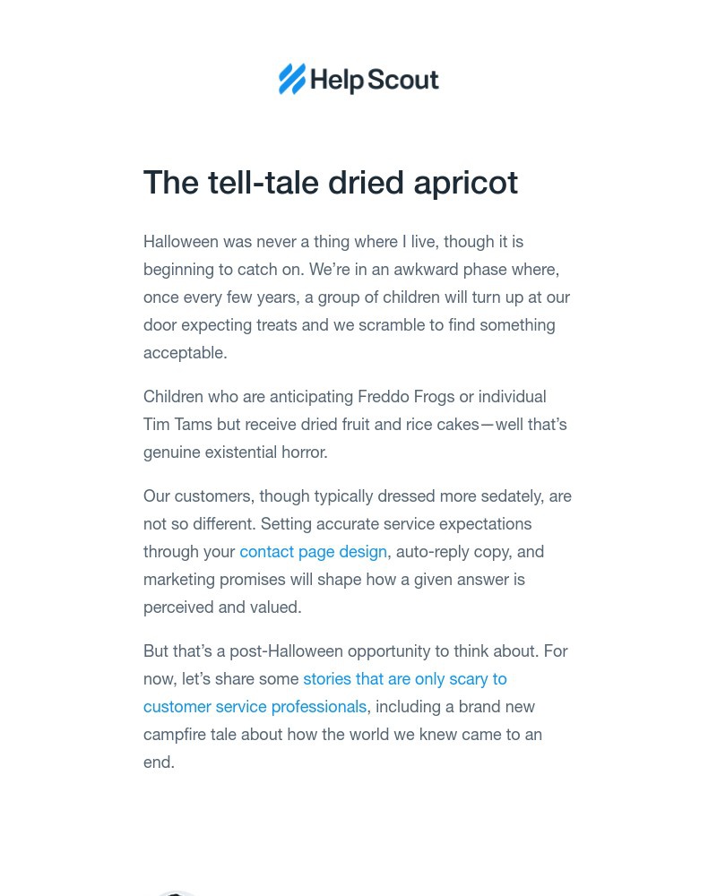 Help Scout - Terror in the inbox: Halloween tales for service professionalsĀ