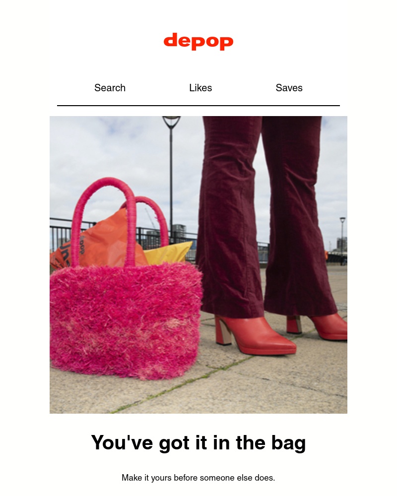 Depop - That item you loved is still here