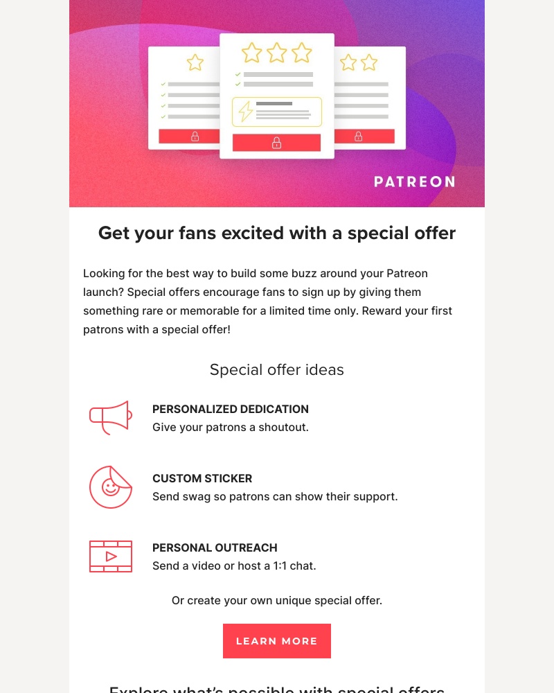 Patreon - The #1 way to get more patrons