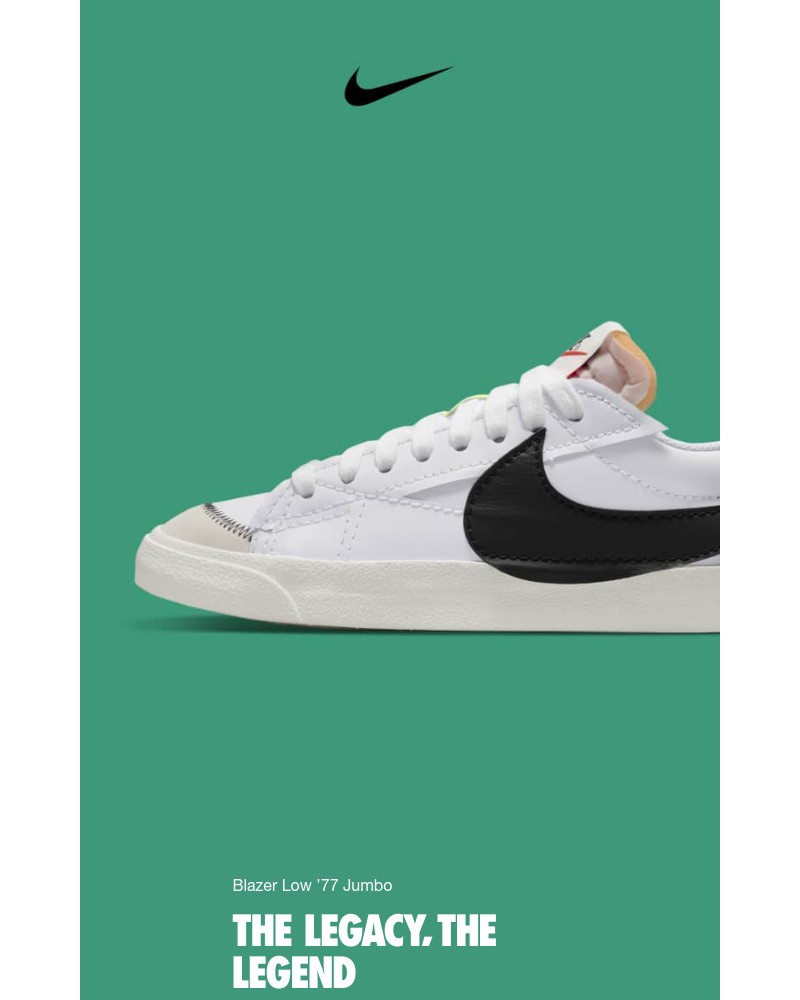 SNKRS by Nikes - The Blazer Low Goes Jumbo