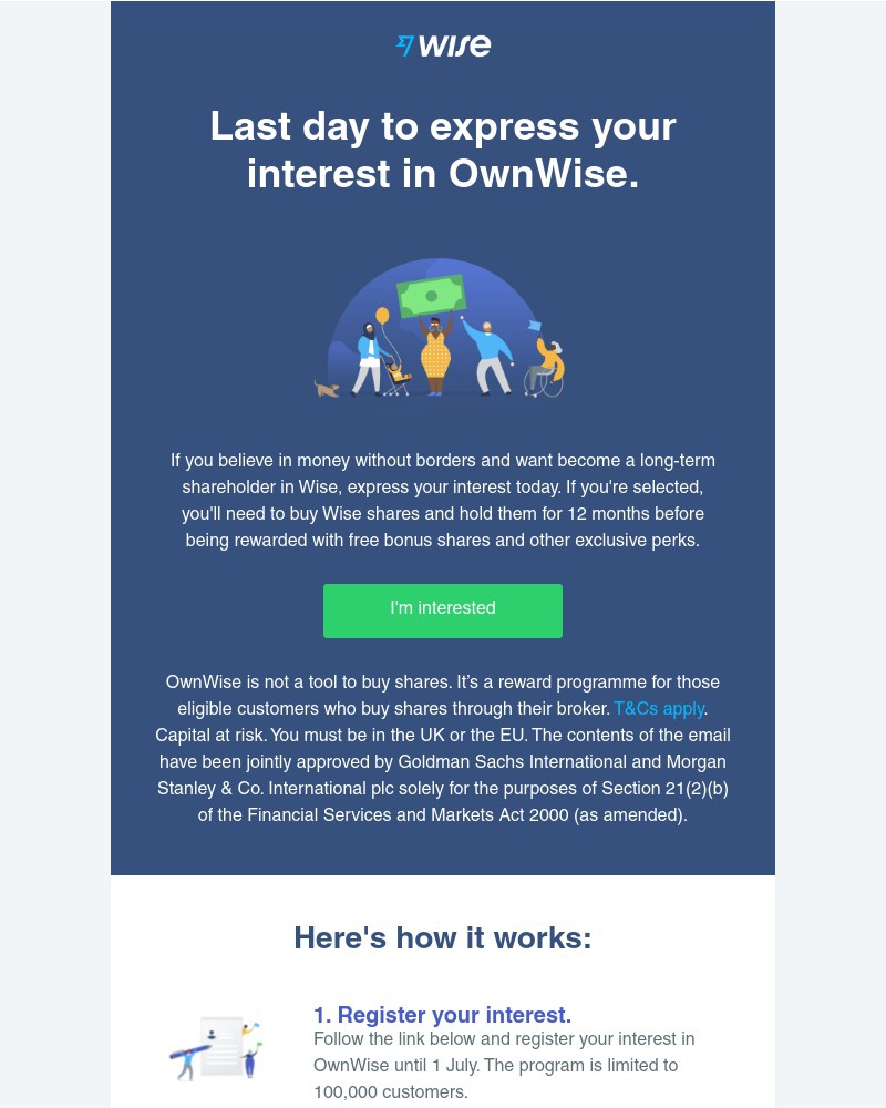 Wise - The clock is ticking…