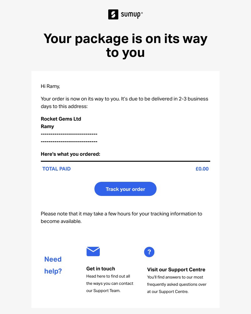 SumUp - The countdown is on