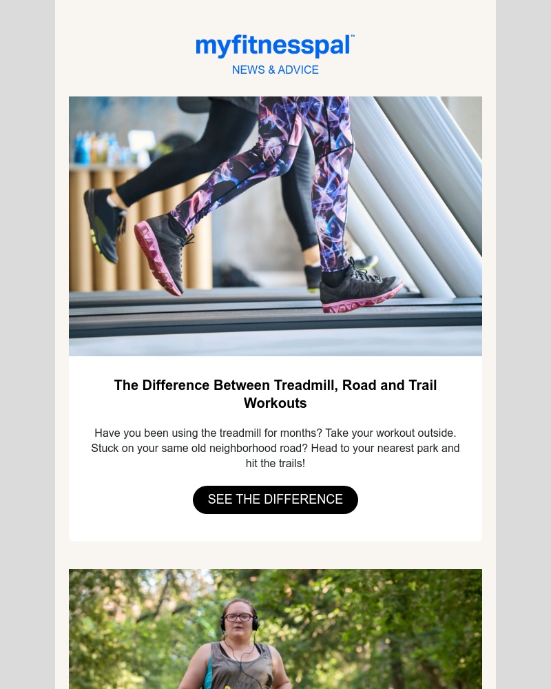 MyFitnessPal - The Difference Between Treadmill, Road, and Trail Workouts