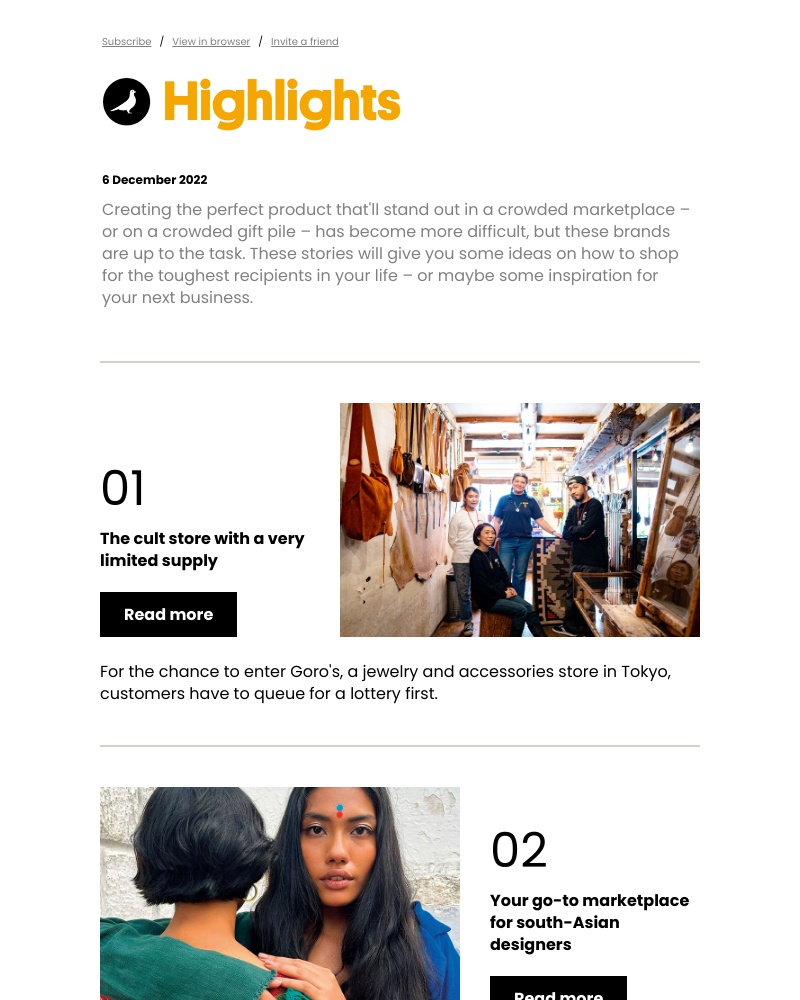 Mailchimp - The gift that keeps on giving 🎁