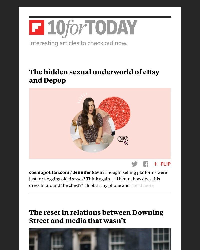 Flipboard - The hidden sexual underworld of eBay and Depop