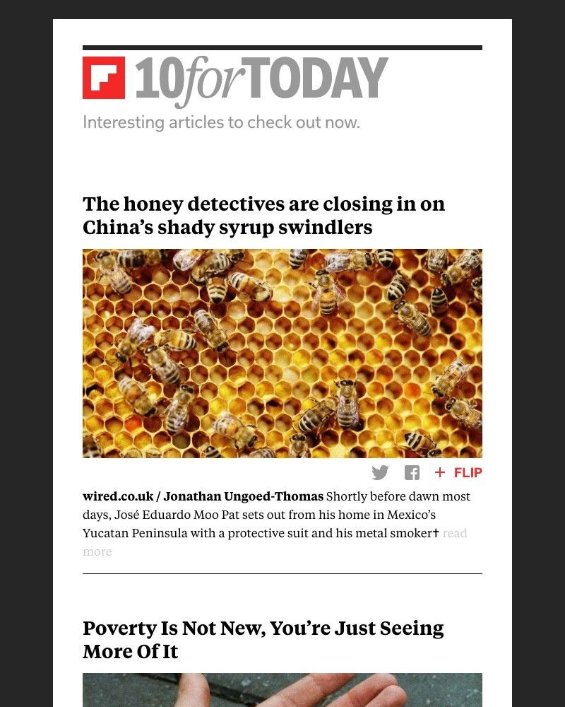 Flipboard - The honey detectives are closing in
