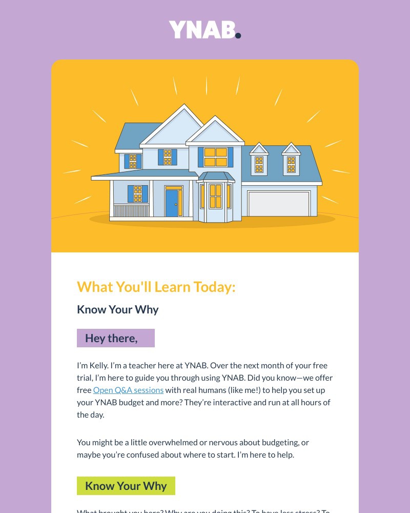 YNAB - The most important question to make this budget work...