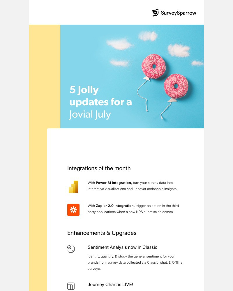 SurveySparrow - The SurveySparrow Chronicles - June edition