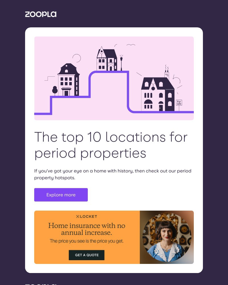 Zoopla - The UK's period property hotspots