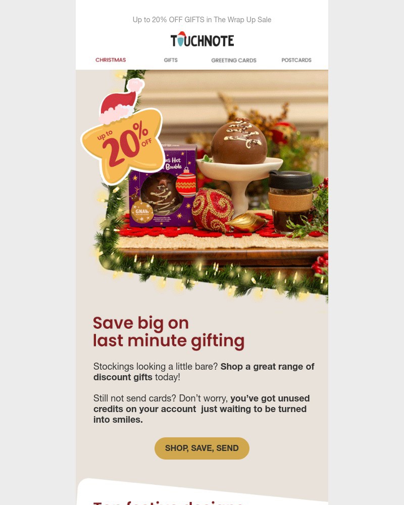 TouchNote - 🚨There’s just 3 days left to send!🚨