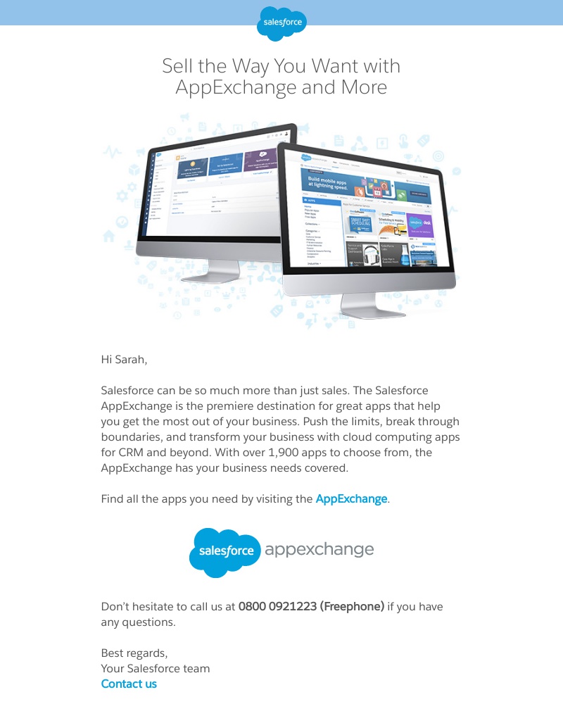 Salesforce - There’s more Salesforce to love when you customise and extend.