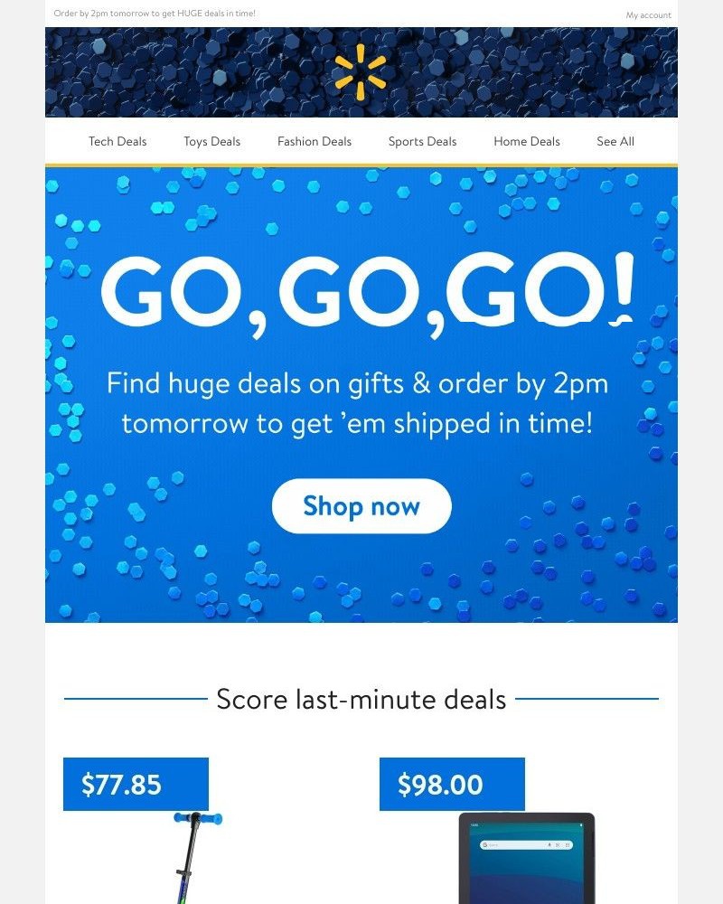 Walmart - This is it! Shipping for gifts ends 12/20 ππ