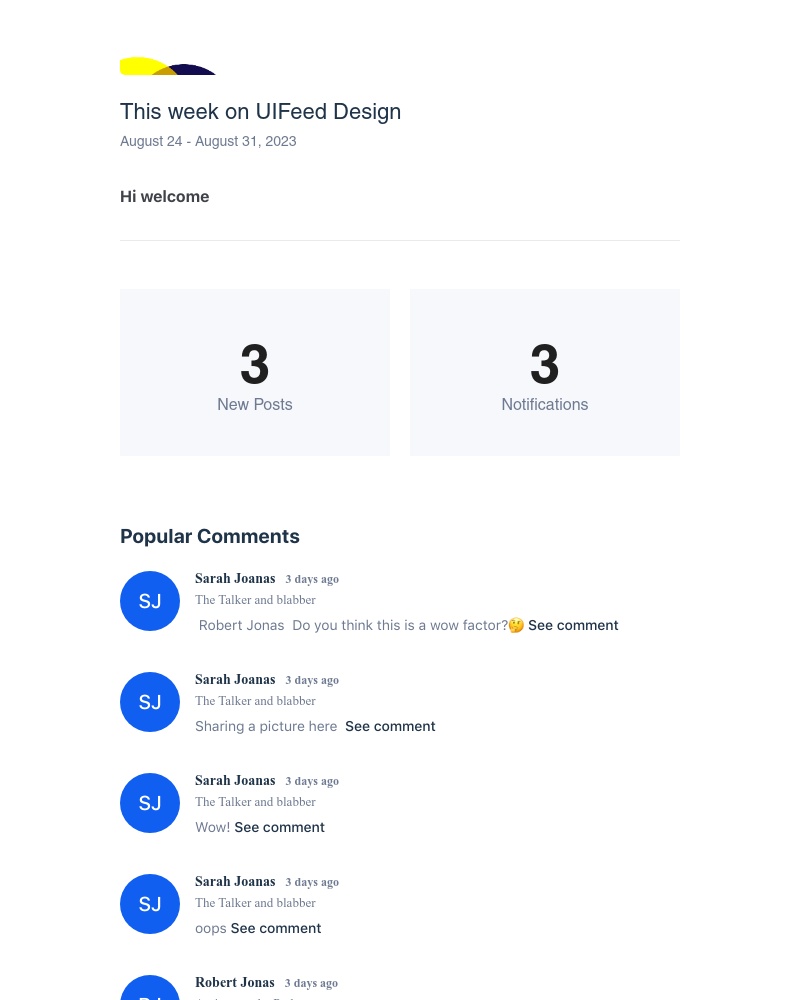 Circle - This week on UIFeed Design: August 24 - August 31, 2023