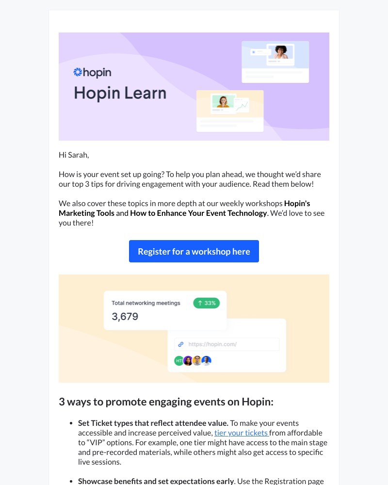 Hopin - Tips for building engaging events on Hopin!