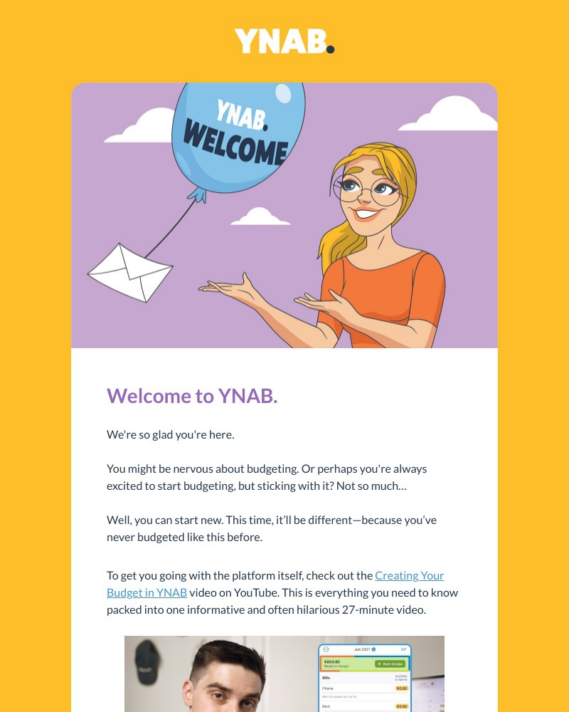 YNAB - To succeed with YNAB, you just need to…