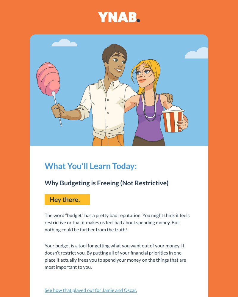 YNAB - Today, do something fun