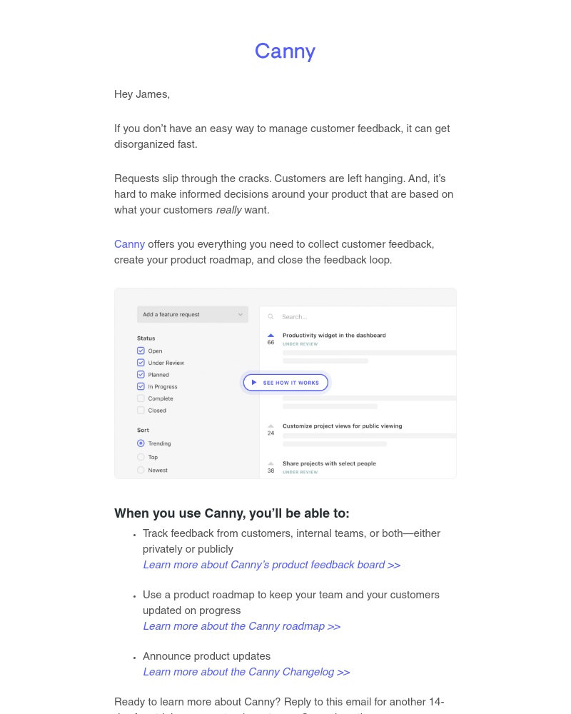 Canny - ✅ Track feedback to build better products with Canny