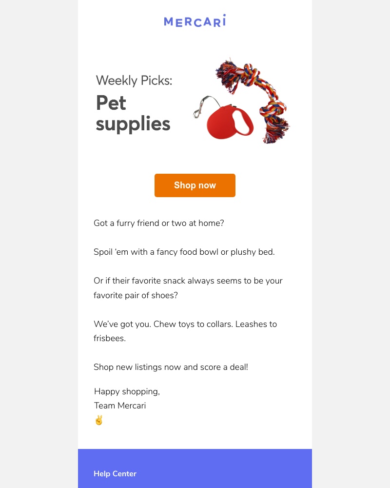 Mercari - Treat your furry friends, for less