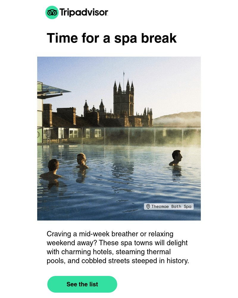 Tripadvisor - 💆 Treat yourself to some post-summer pampering