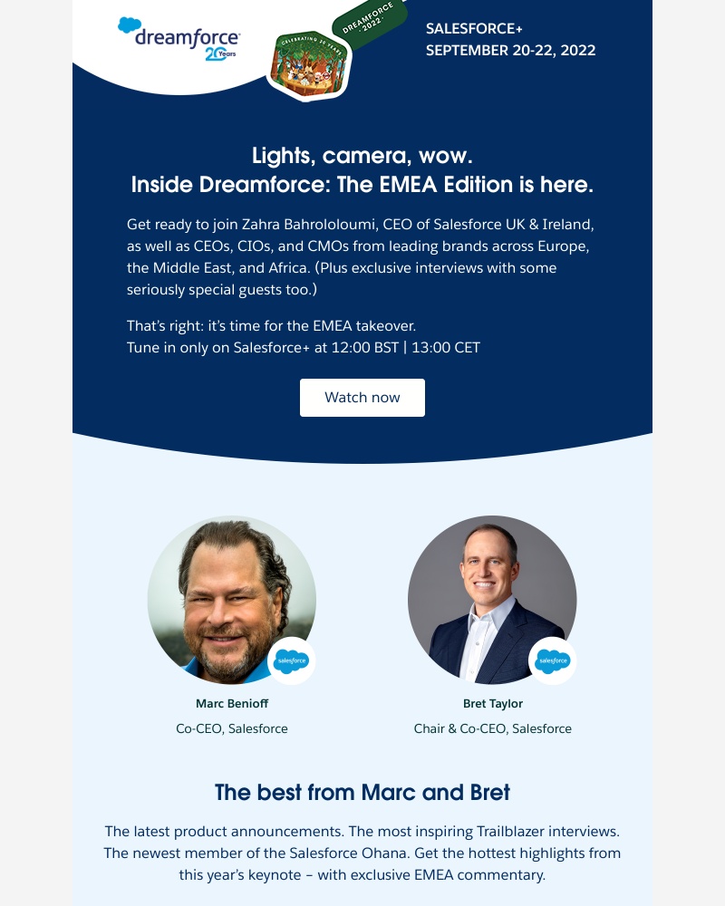 Salesforce - Tune in to Inside Dreamforce: The EMEA Edition