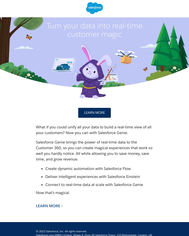 Salesforce - Turn your data into real-time customer magic