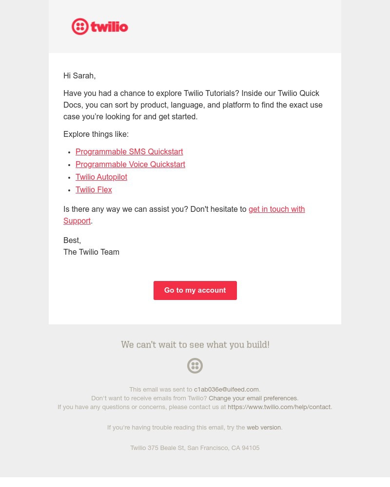 Twilio - Twilio Tutorials inside