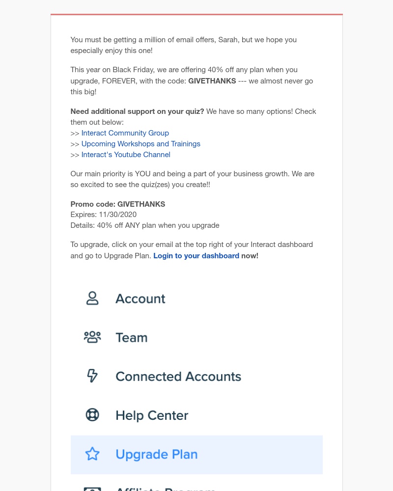 Interact - 🚨 unlock our biggest offer of the year 🚨