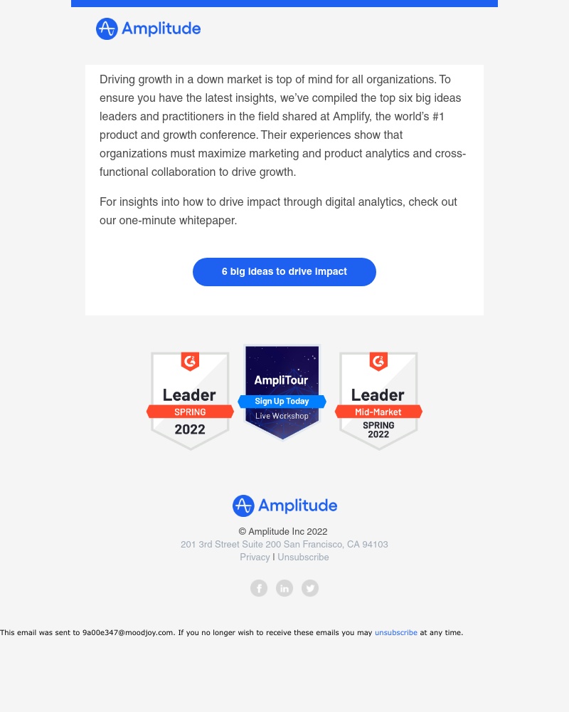 Amplitude - Unlock the best-kept secrets for growth